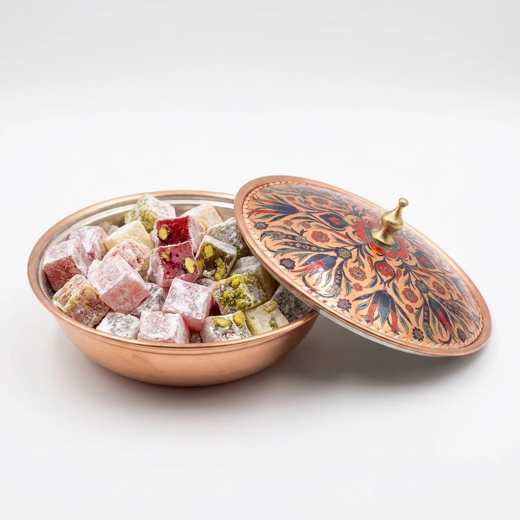 Rumi einzelne Kupfer-Zuckerdose – Klein, 7 CM Durchmesser