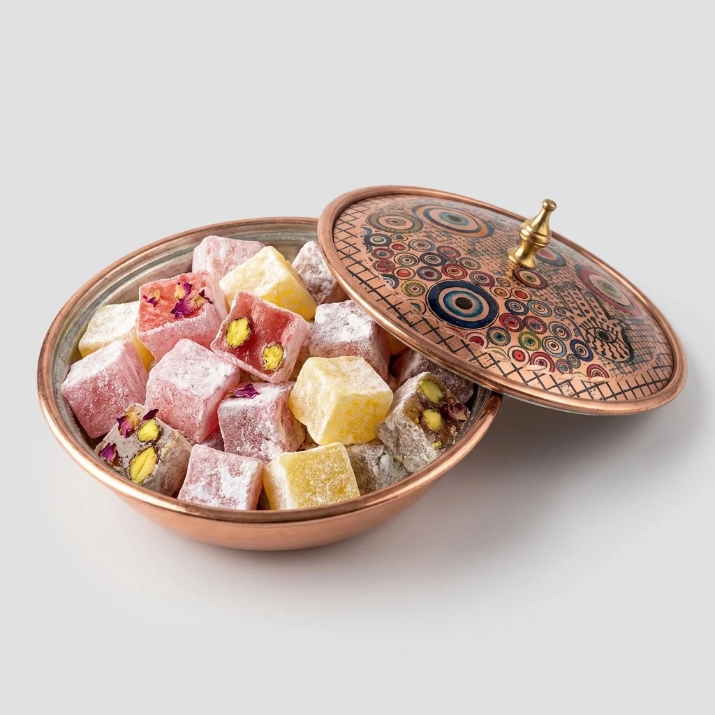 Safir einzelne Kupfer-Zuckerdose – Klein, 7 CM Durchmesser