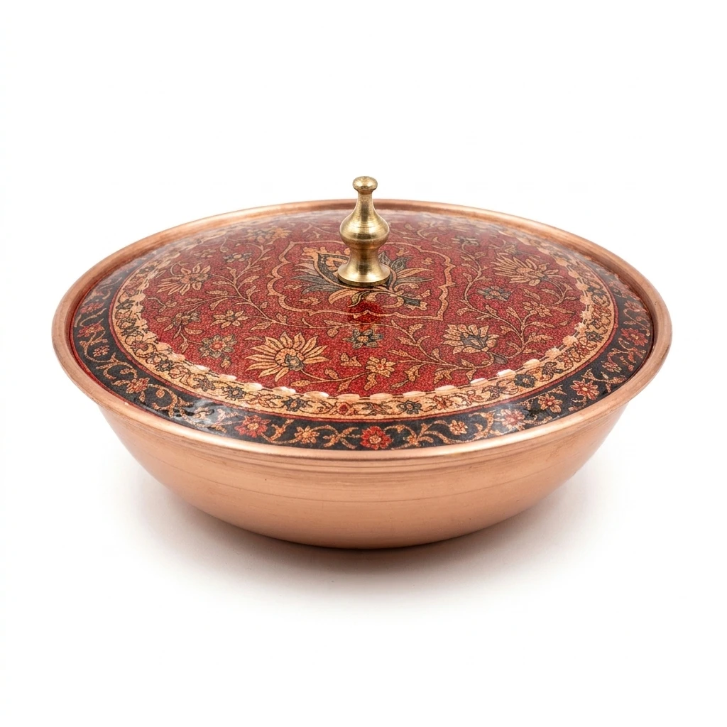 Simay Single Copper Sugar Bowl – Small 7 CM Diameter