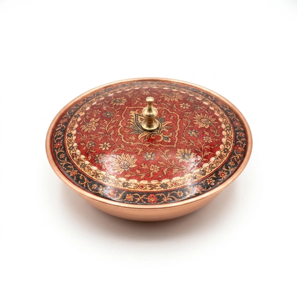 Simay Single Copper Sugar Bowl – Small 7 CM Diameter