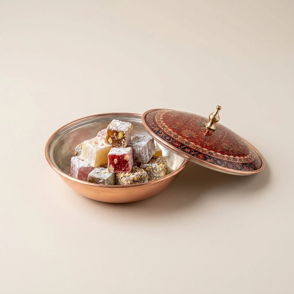 Simay Single Copper Sugar Bowl – Small 7 CM Diameter