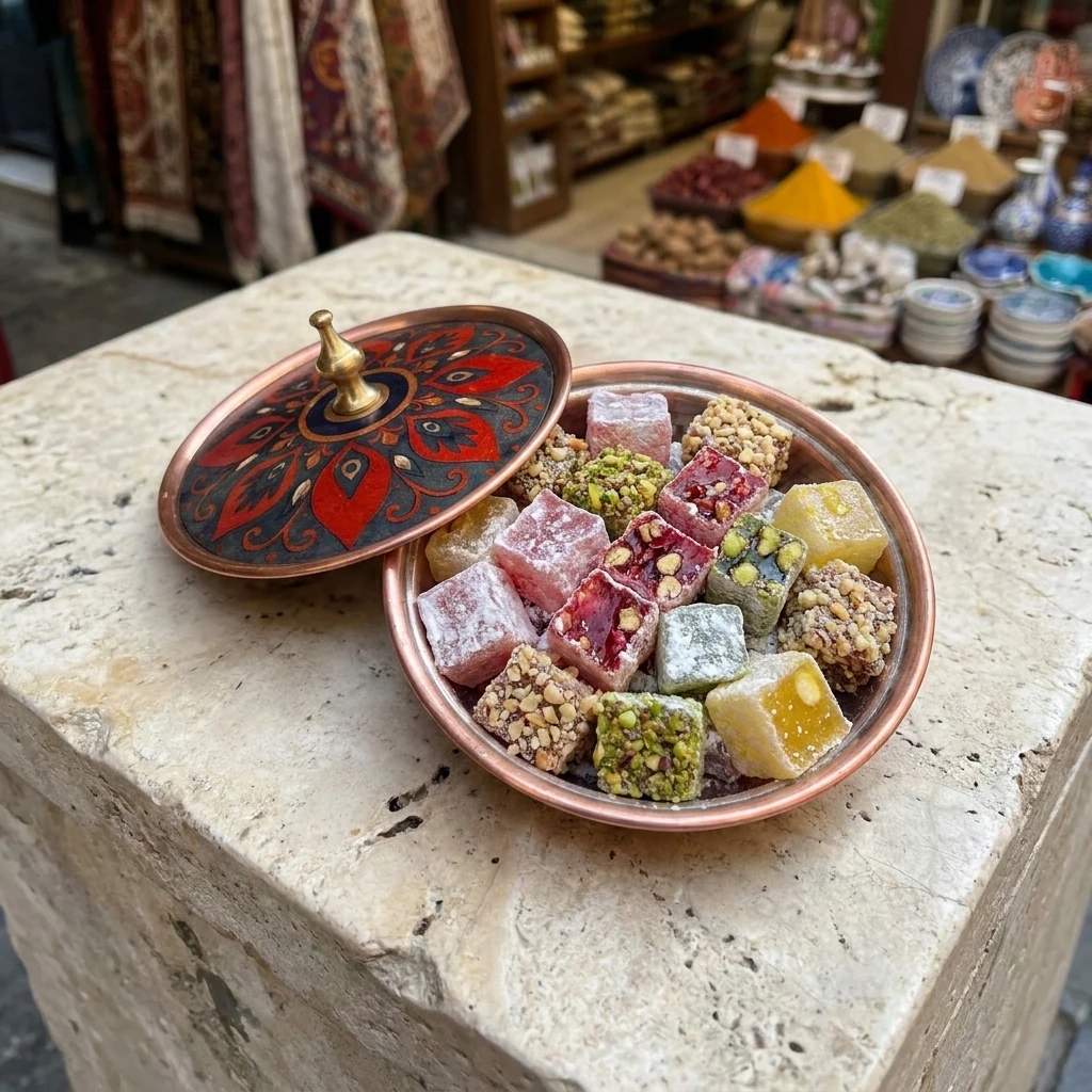 وعاء سكر نحاسي مفرد Yıldız – صغير بقطر 7 سم